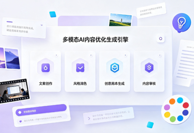 冷水江市AI智能内容优化创新 多模态生成技术丰富数字内容创作生态