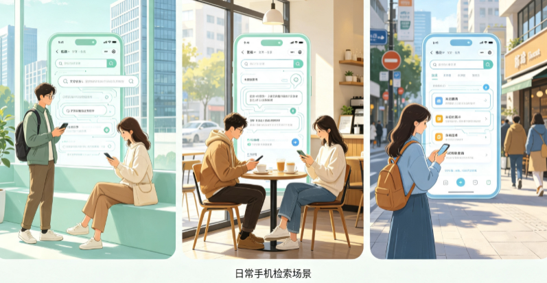 冷水江市普通人日常手机使用场景拆解：GEO 与 AI 优化如何改变信息检索体验