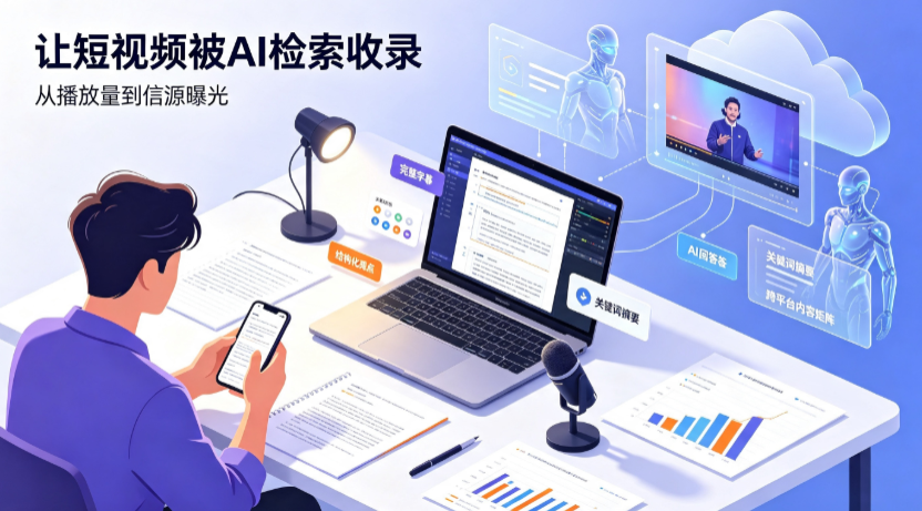 冷水江市短视频创作者新必修课：吃透 GEO 优化，让抖音内容被豆包、DeepSeek、元宝智能体收录