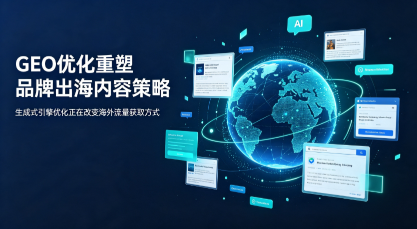 冷水江市AI 时代 GEO 兴起，品牌出海内容策略迎来重大调整